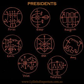 Goetic Altar Sigils - Presidents