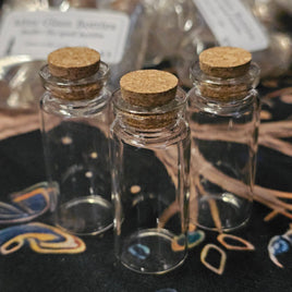 Mini Glass Bottles ~ 3pk