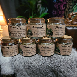 botanicals in jars R-W Lylliths Emporium
