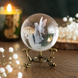 Stardust - glass ball with fairy
