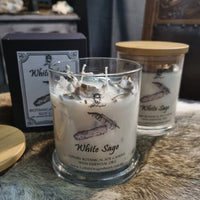 White Sage Botanical Soy Candle