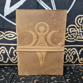 Moon Goddess Leather Journal