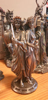 Hekate triple form ~ bronze statue