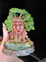 Tree Man with Pool Backflow Incense Holder