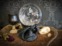 Large Glass Crystal Ball