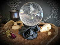 Large Glass Crystal Ball