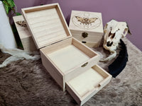 Death's-Head Moth Wooden Chest