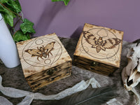 Death's-Head Moth Wooden Chest