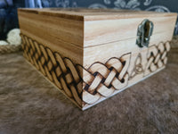 Celtic Wooden Box