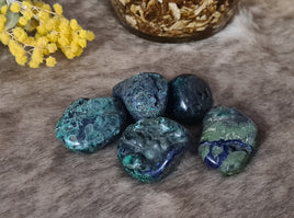 Azurite & Malachite tumbles