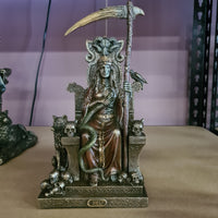 Hel Norse Goddess ~ bronze statue