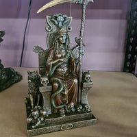 Hel Norse Goddess ~ bronze statue