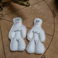 Voodoo Dolls - white