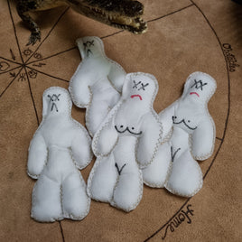 Voodoo Dolls - white