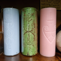 Intuitively Carved Ritual Candles