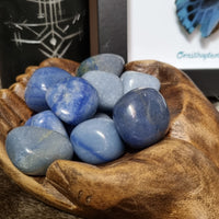 Blue Quartz - Tumbled Stones