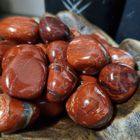 Red Snakeskin Jasper - Tumbled stones