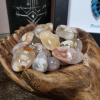 Flower Agate - Tumbled stones