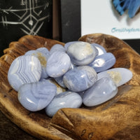 Blue Lace Agate - Tumbled Stones