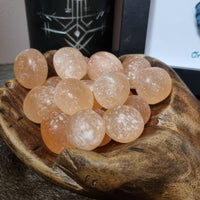 Peach Selenite - Tumbled stones