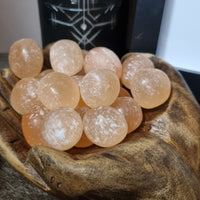 Peach Selenite - Tumbled stones