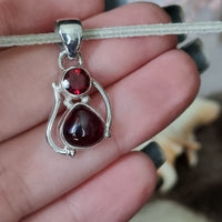 Garnet Pendant #02