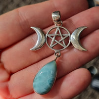 Triple Moon Pendant