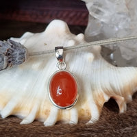 Carnelian Pendant #02