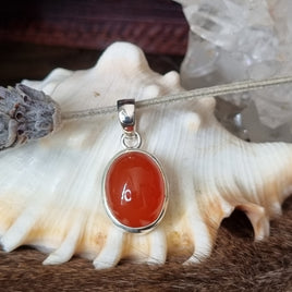 Carnelian Pendant #02