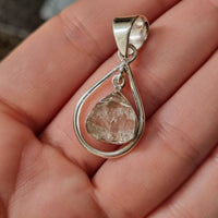 Herkimer Diamond Pendant #01