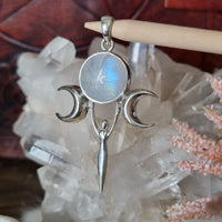 Moonstone Goddess Pendant