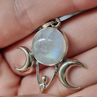 Moonstone Goddess Pendant