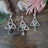 Triquetra Drop Pendant