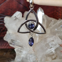 Triquetra Drop Pendant