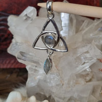 Triquetra Drop Pendant