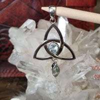 Triquetra Drop Pendant