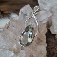 Green Amethyst Pendant #01