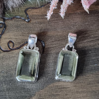 Green Amethyst Pendant #02