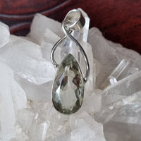 Green Amethyst Pendant #01