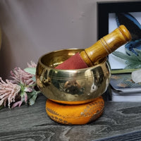 Hammered Brass Singing Bowl 10cm