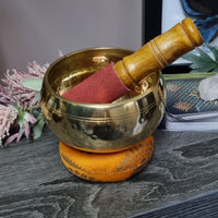 Hammered Brass Singing Bowl 10cm