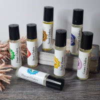 Chakra roll-on blends