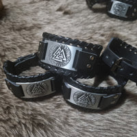 Nordic Leather Wristband