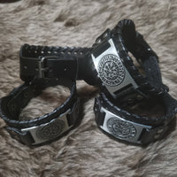 Nordic Leather Wristband