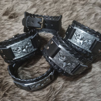 Nordic Leather Wristband