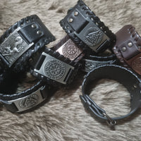 Nordic Leather Wristband