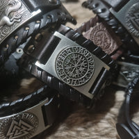 Nordic Leather Wristband