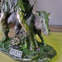 Freyr ~ bronze statue