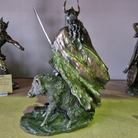 Freyr ~ bronze statue