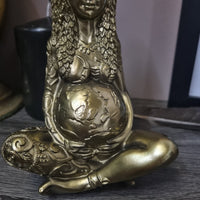 Mother Earth Figurine - Gold